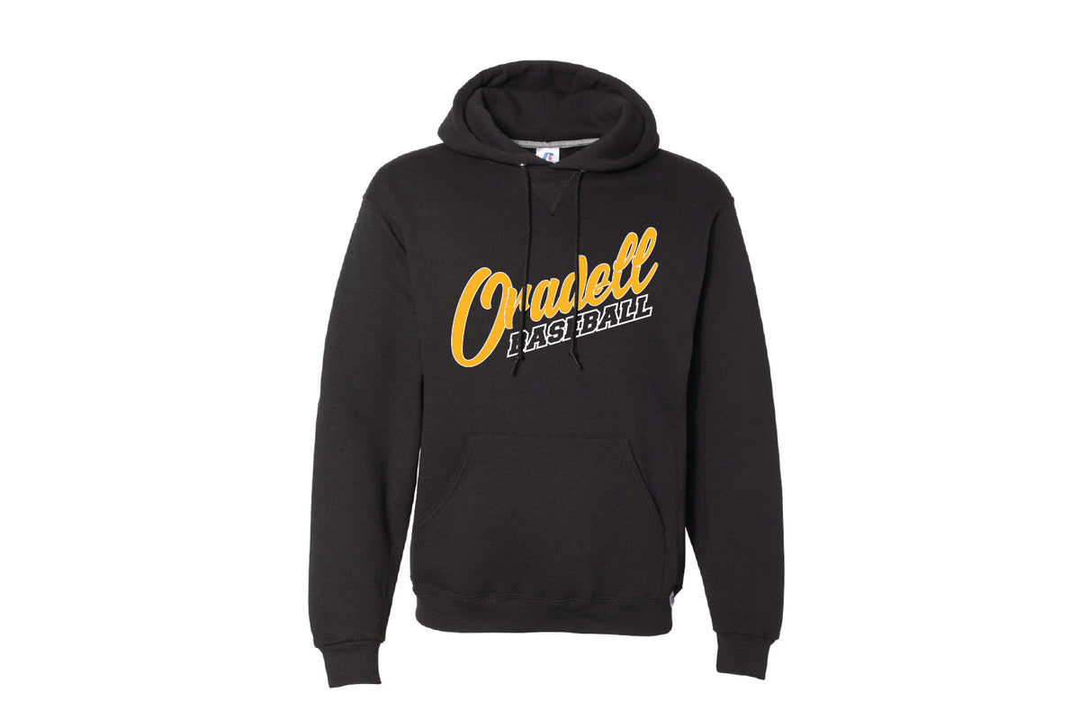 Oradell Baseball Cotton Hoodie - Black