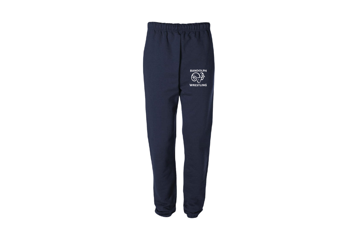 Randolph Wrestling Cotton Sweatpants - Navy
