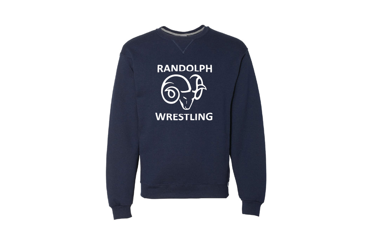 Randolph Wrestling Cotton Crewneck Sweatshirt - Navy