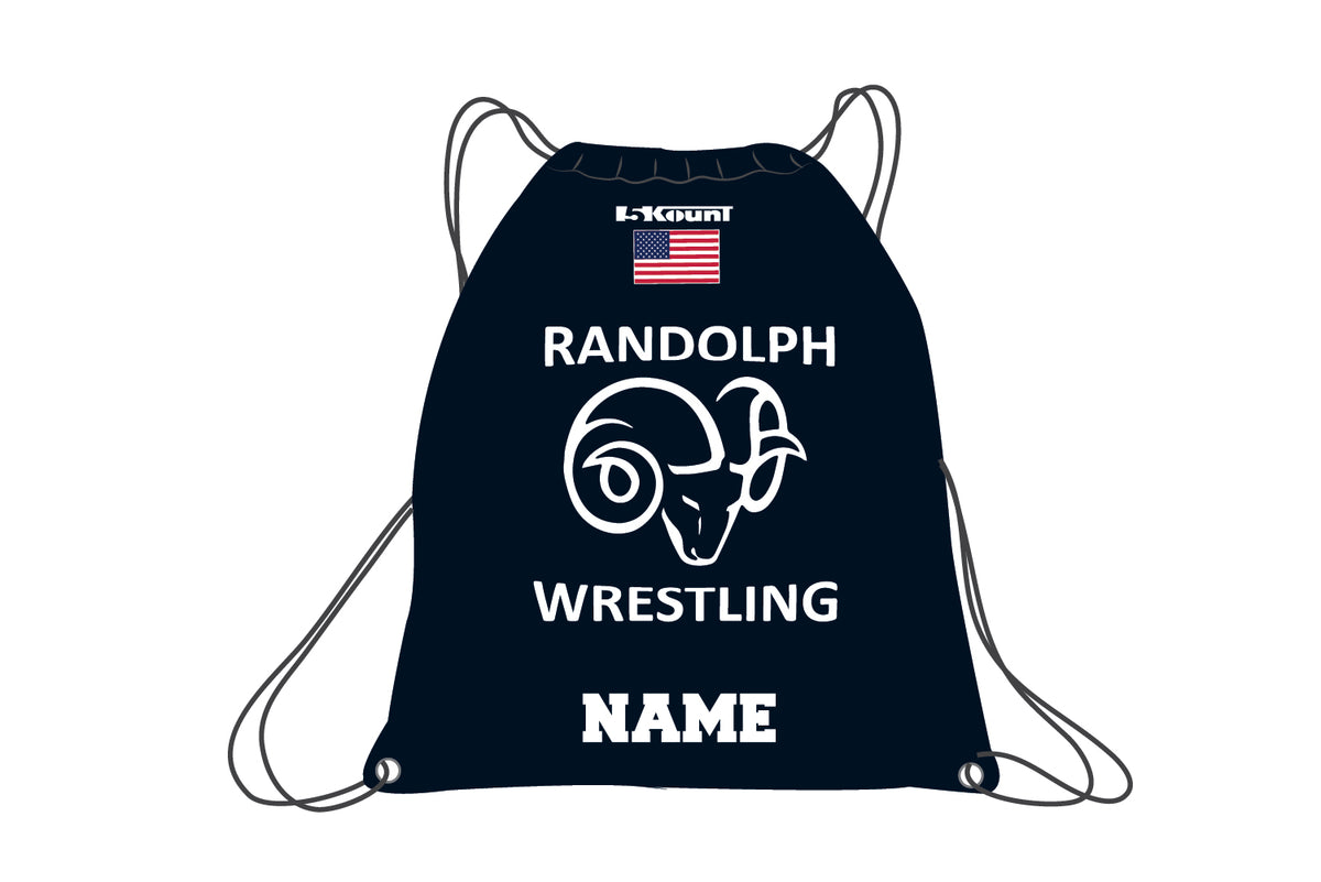 Randolph Wrestling Sublimated Drawstring Bag