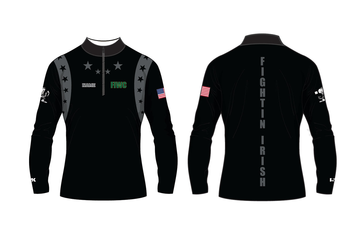 Fightin' Irish Wrestling Sublimated Quarter Zip