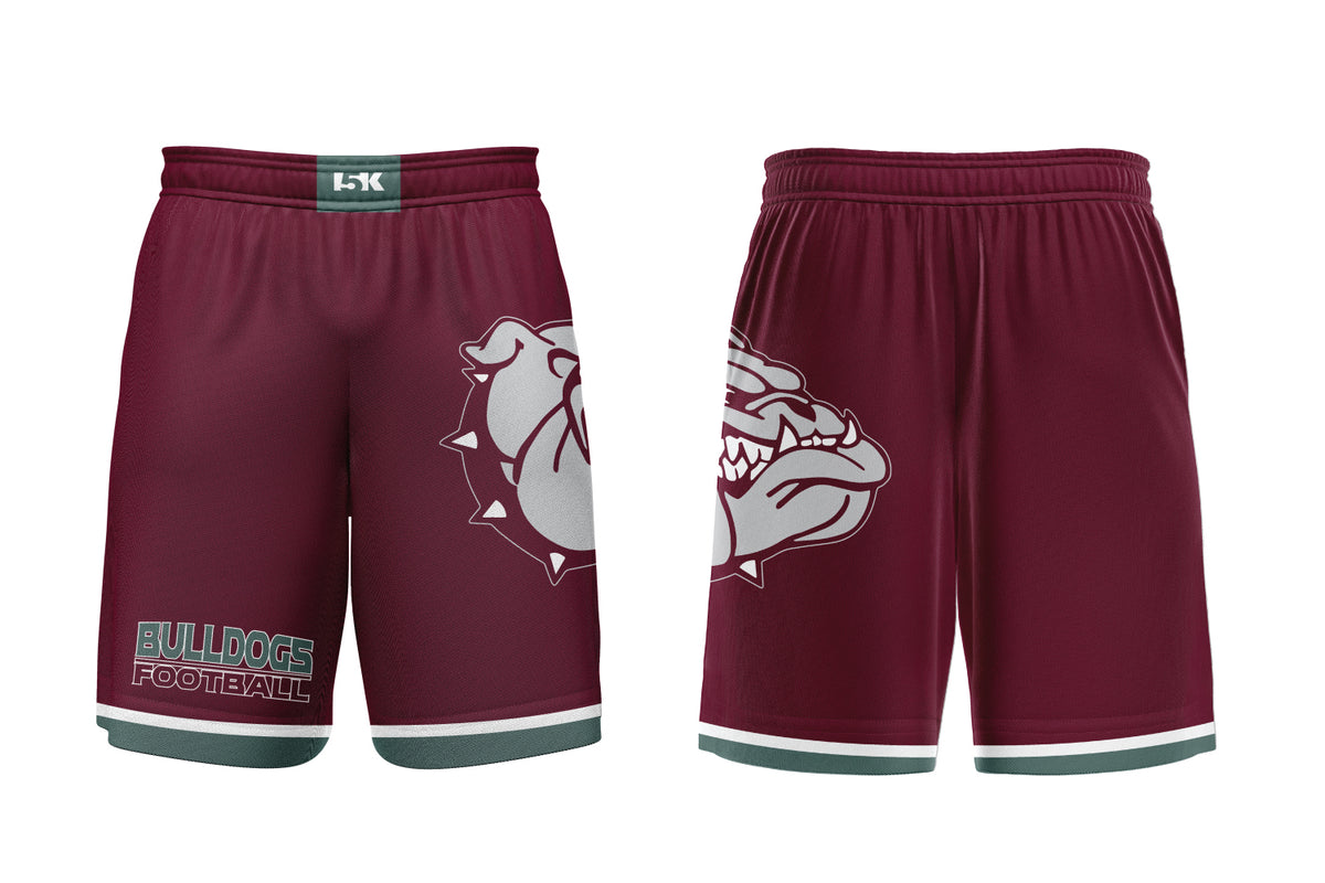 Lynn English Bulldogs Football Sublimated Shorts