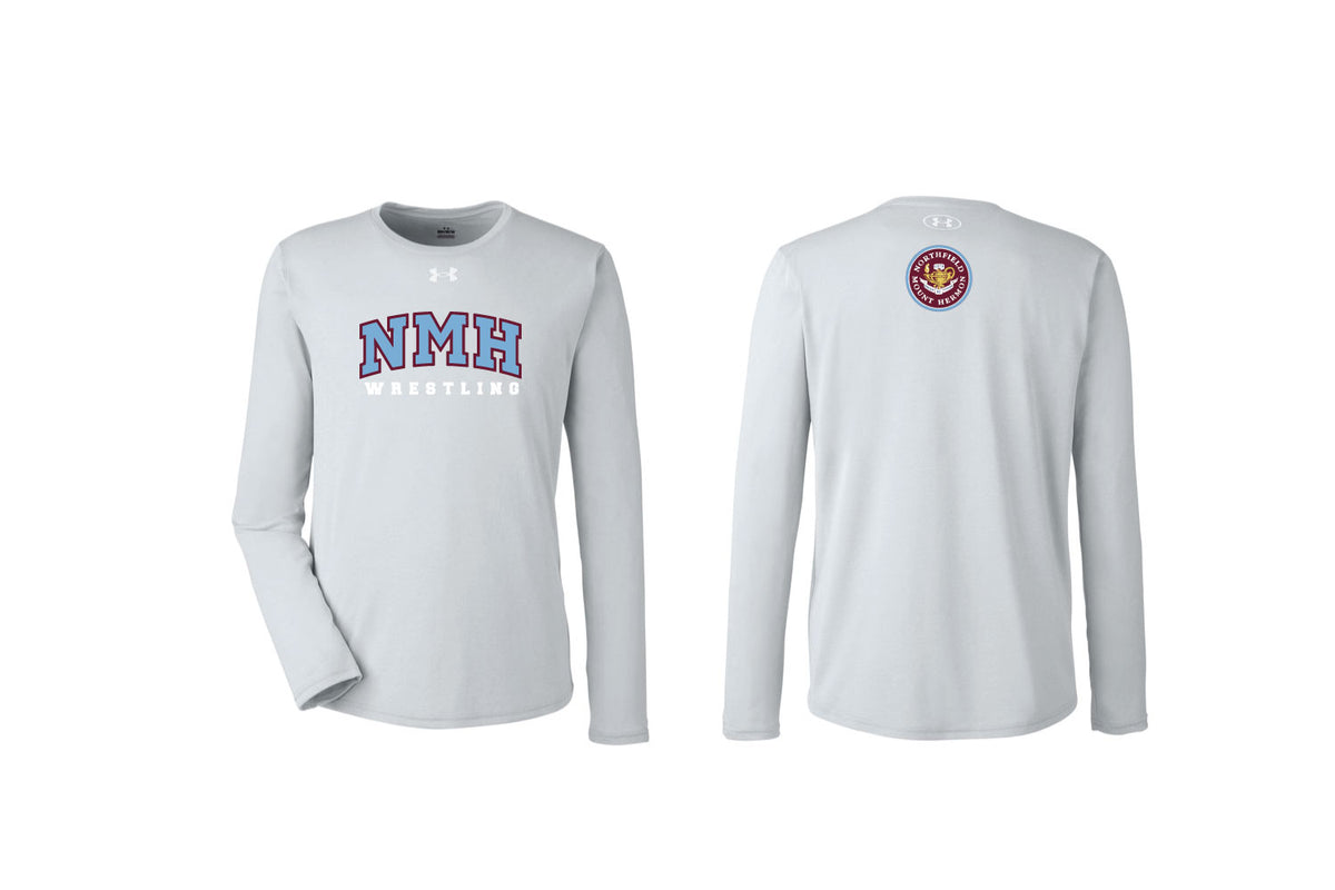 NMH Wrestling Under Armour DryFit Long Sleeve Shirt - Gray