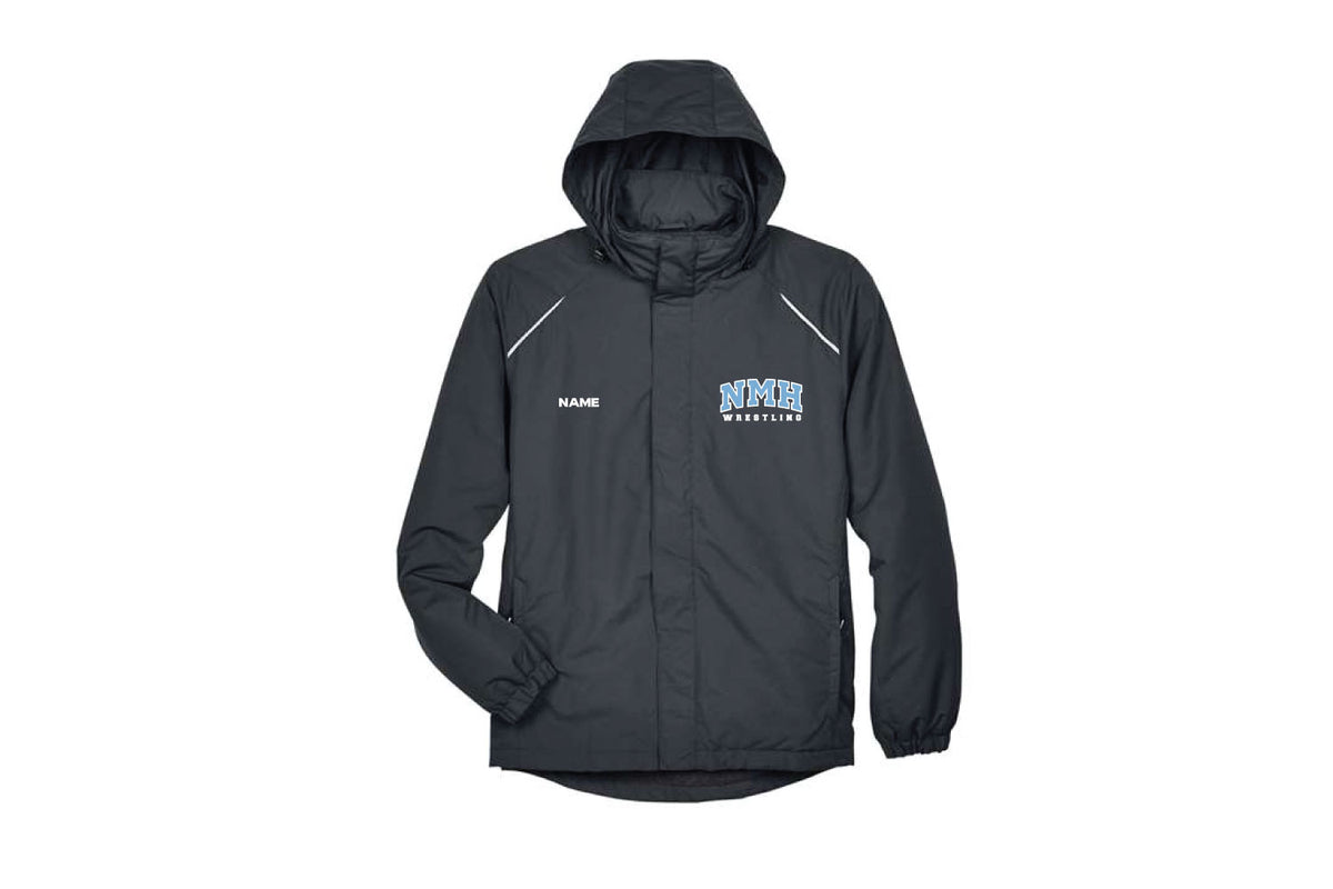 NMH Wrestling Hooded Rain Jacket - Graphite