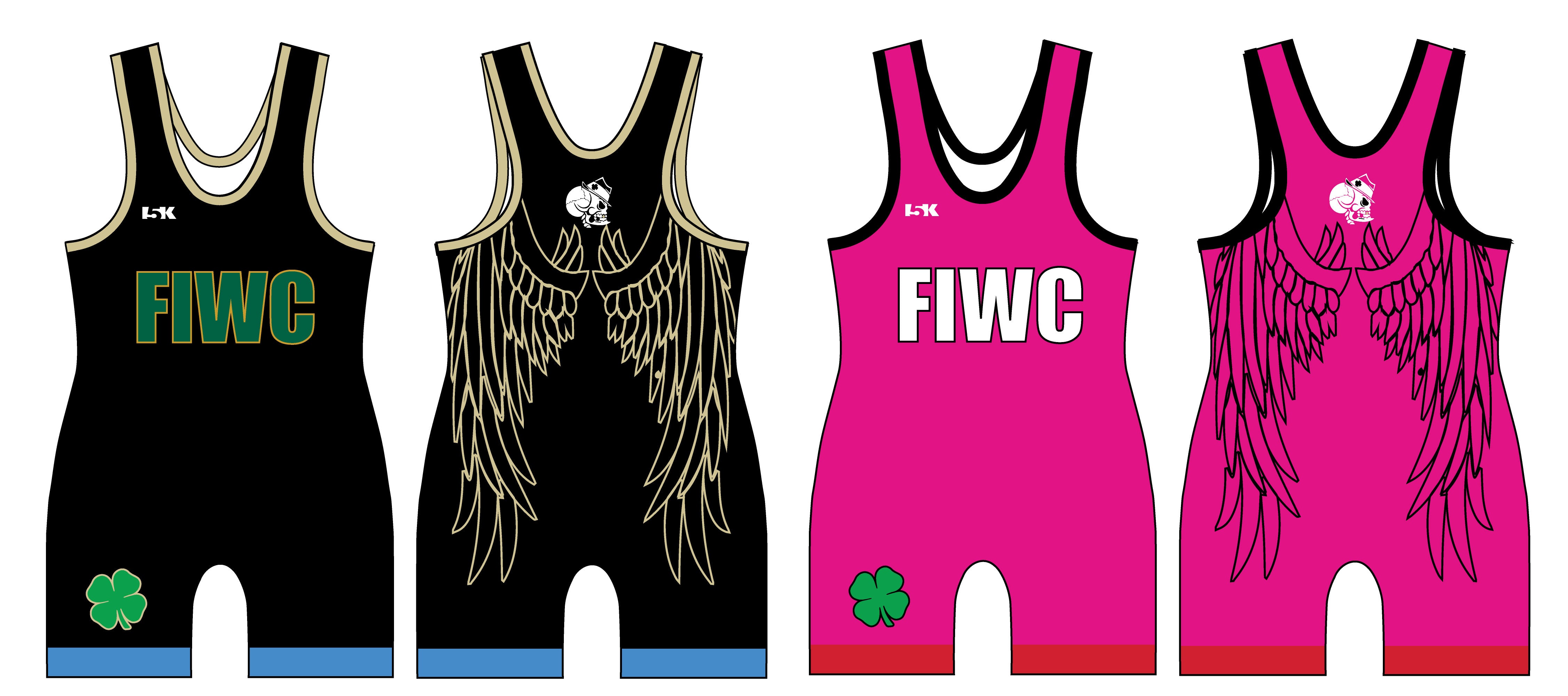 Fightin' Irish Wrestling Sublimated Angel Singlets Package - Men's
