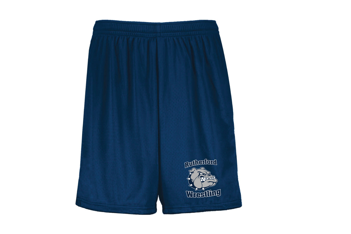 Rutherford Wrestling Athletic Shorts - Navy