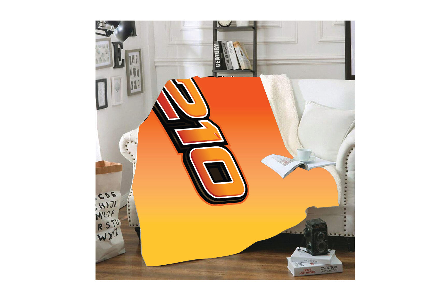 210 Baseball Sublimated Blanket