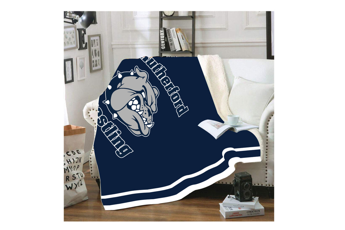 Rutherford Wrestling Sublimated Blanket