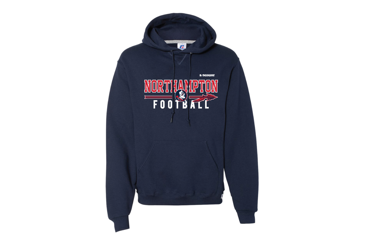 Northampton Indians Football Cotton Hoodie - Navy