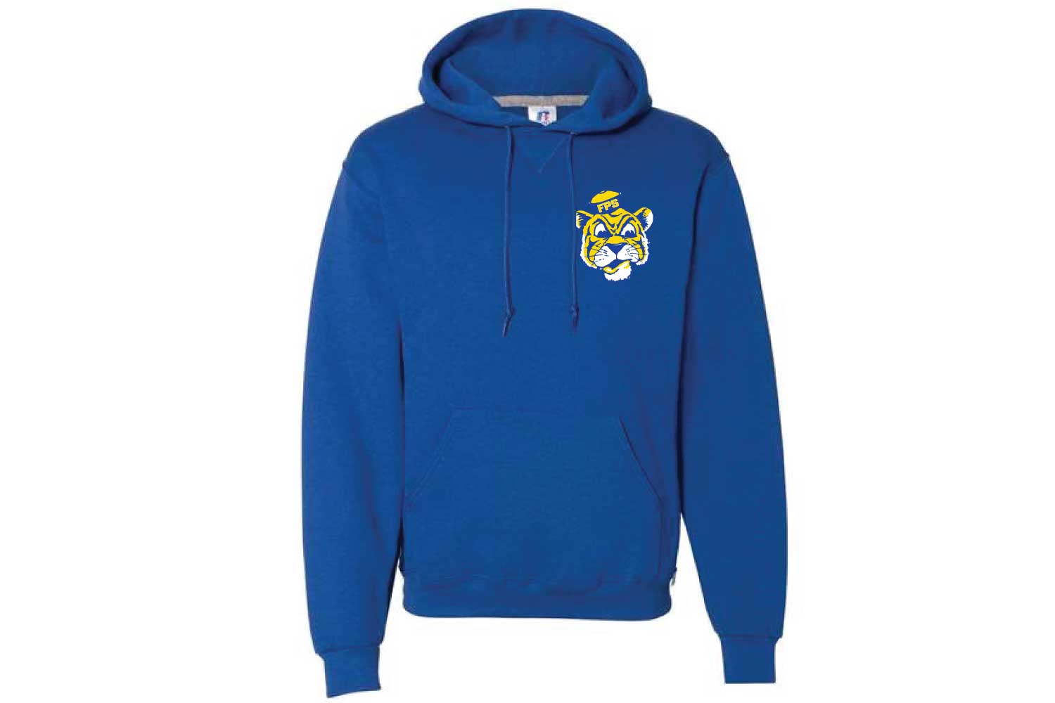 Fairview Public Schools Cotton Hoodie - Design 3 - Royal