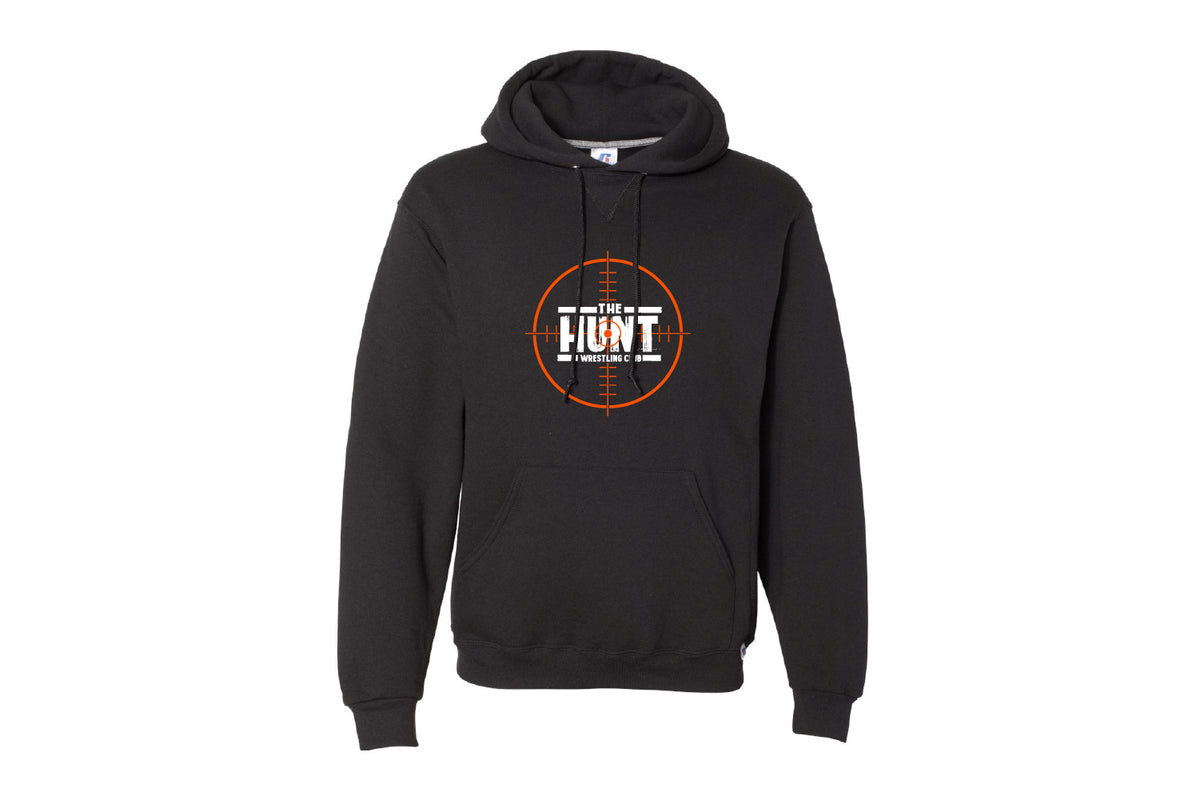 The Hunt Wrestling Cotton Hoodie - Black