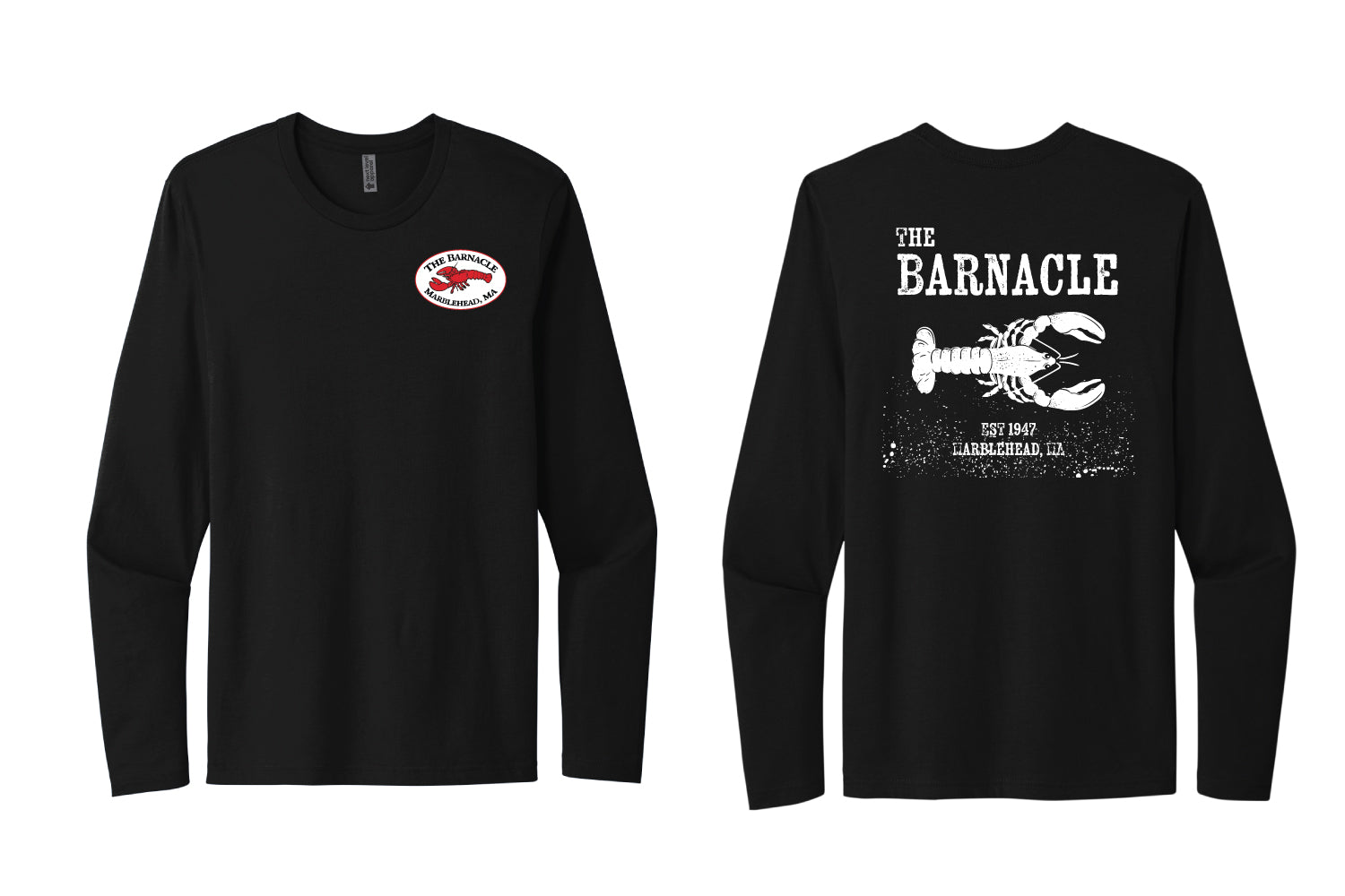 The Barnacle Cotton Long Sleeve Shirt - Black