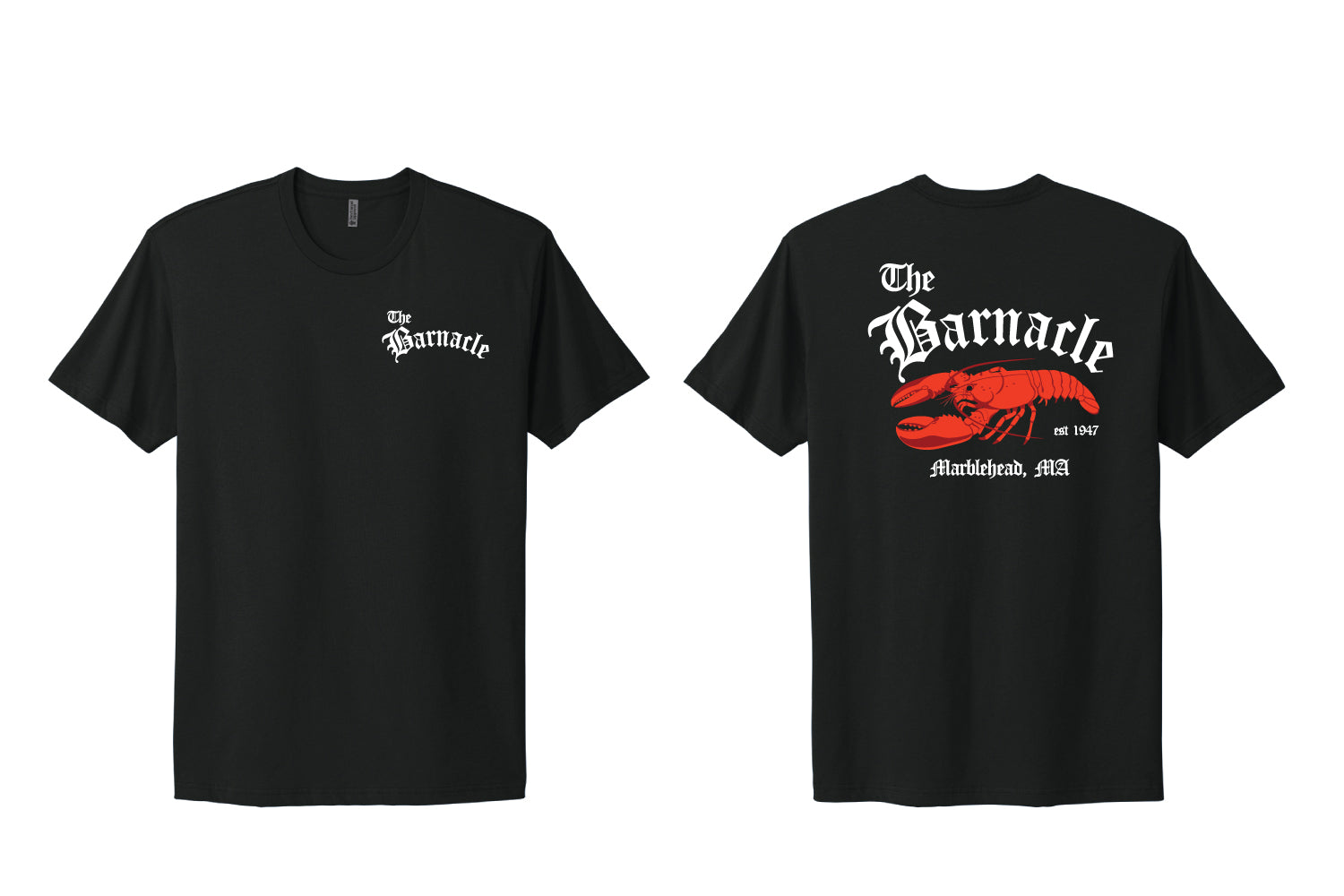 The Barnacle Cotton Crew Tee - Black