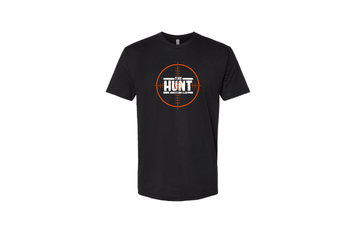 The Hunt Wrestling Cotton Crew Tee - Black