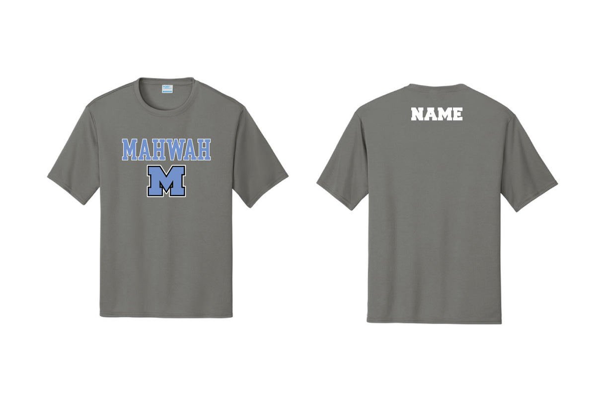 Mahwah Thunderbirds Dryfit Performance Tee - Grey Concrete