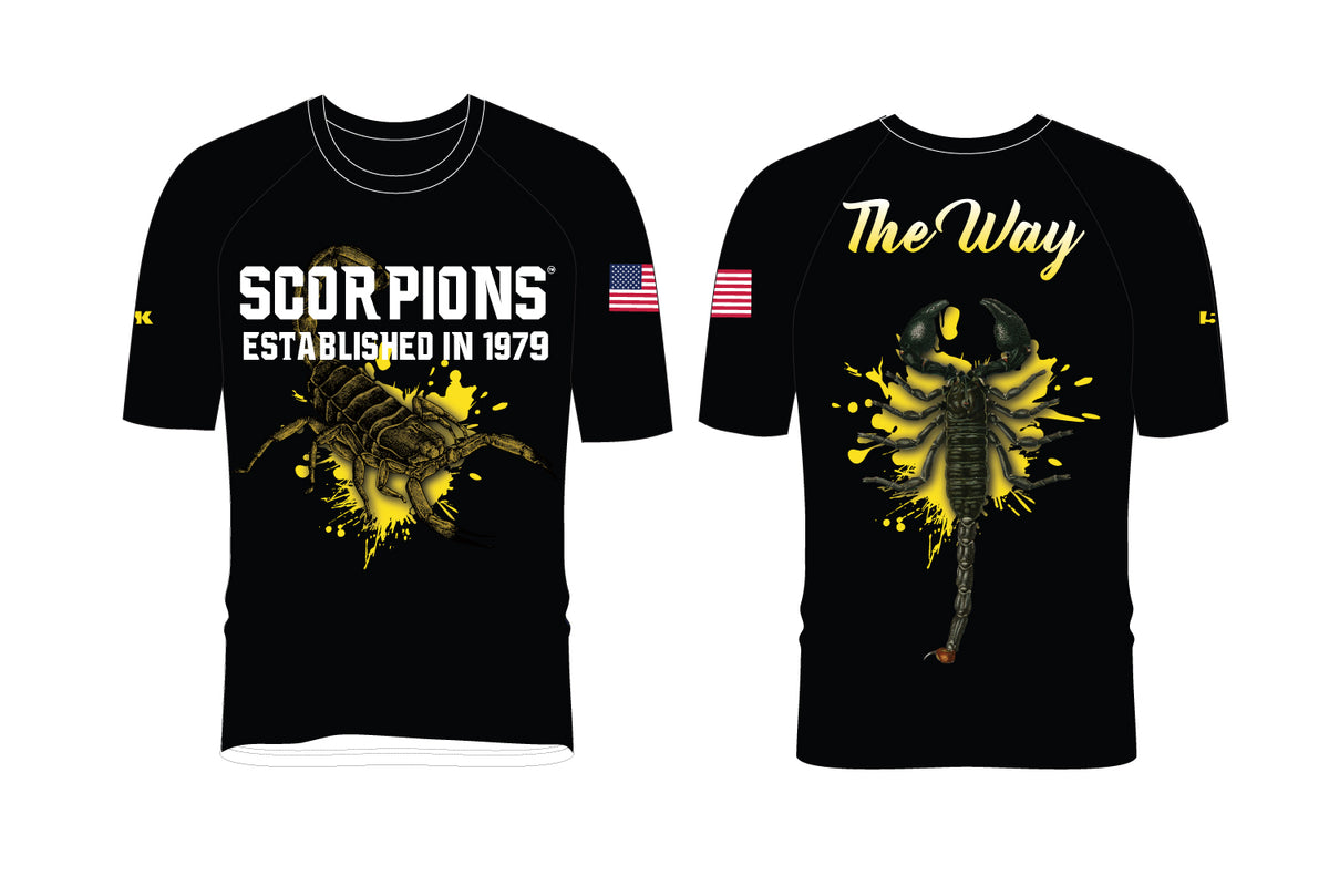 Scorpions Wrestling Sublimated Fight Shirt - Design 2