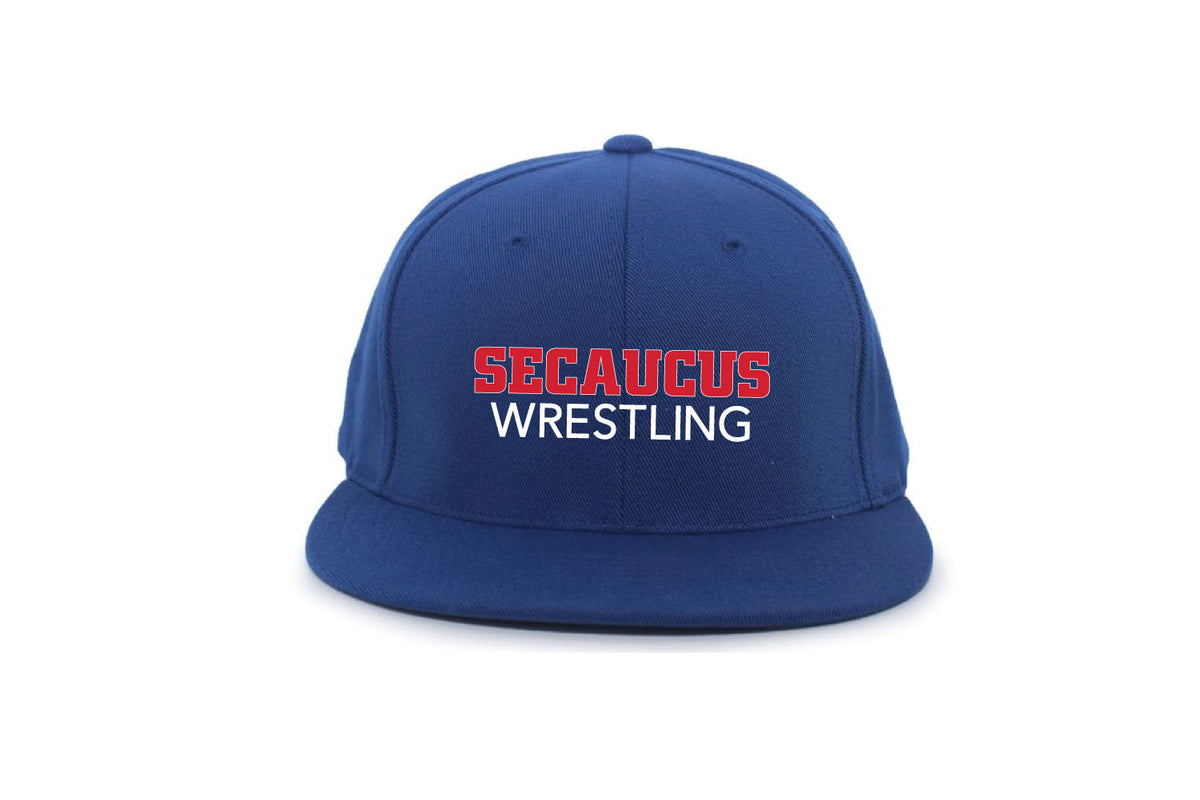 Secaucus Rec Wrestling FlexFit Cap - Royal