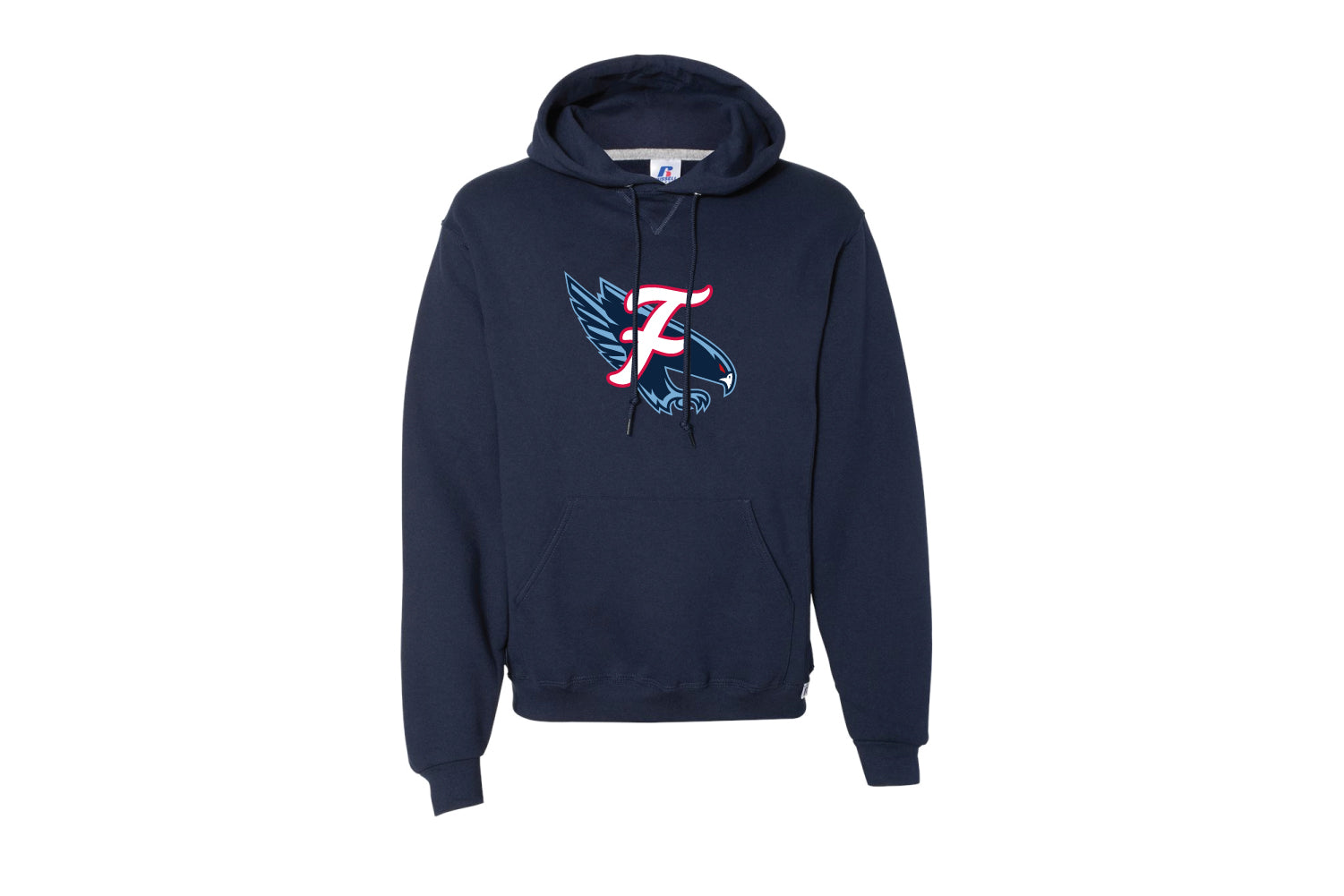 Falcons Baseball Cotton Hoodie - Navy