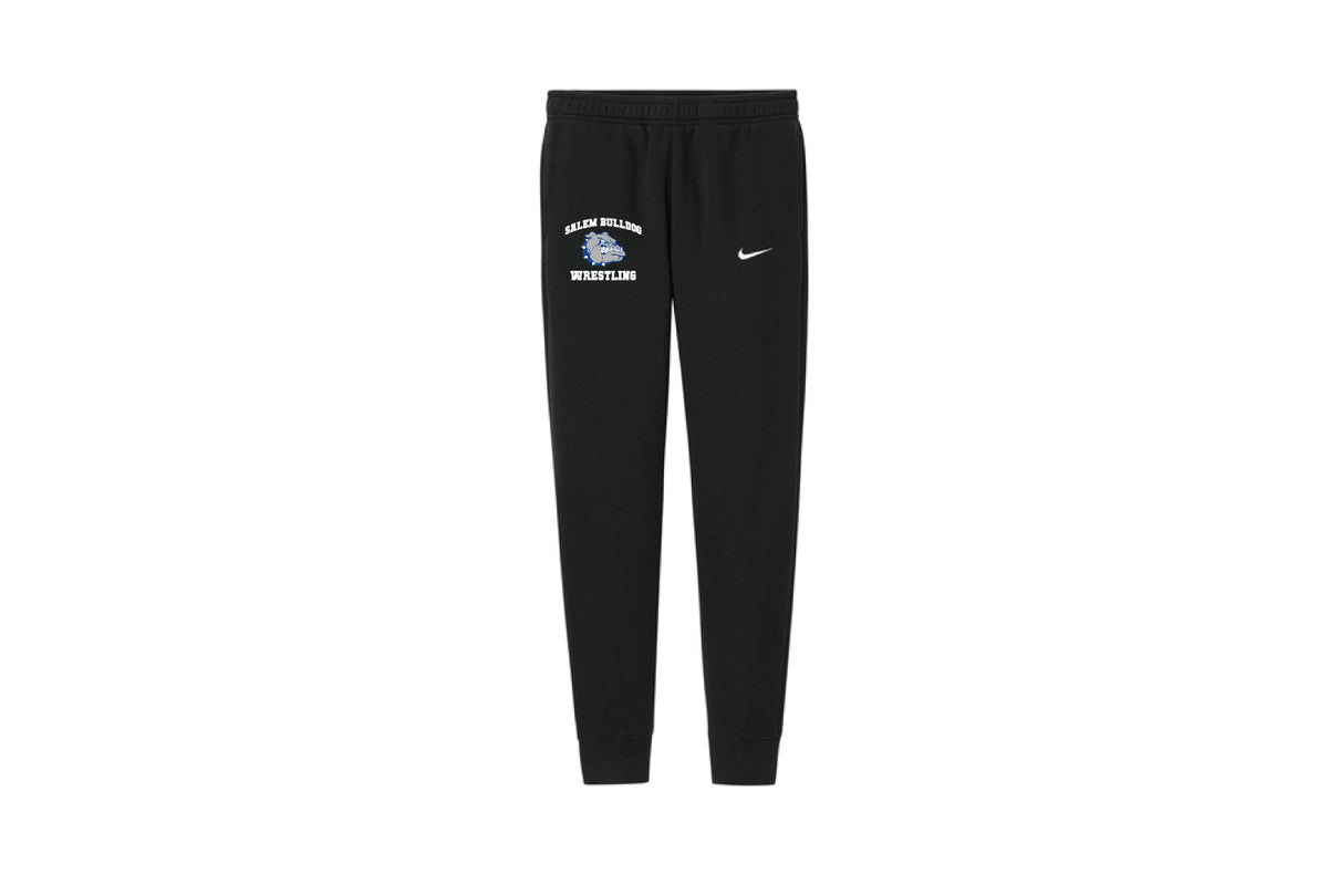 Salem Bulldogs Wrestling Nike Fleece Jogger Pants - Black