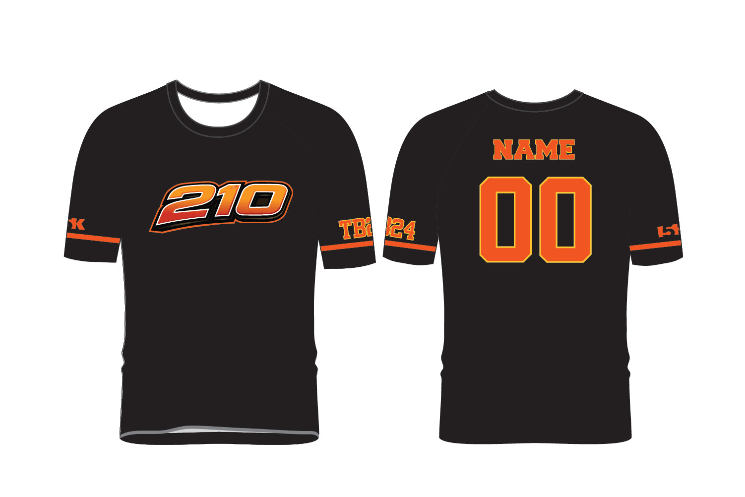 210 Baseball Sublimated Practice Shirt (Design 2)