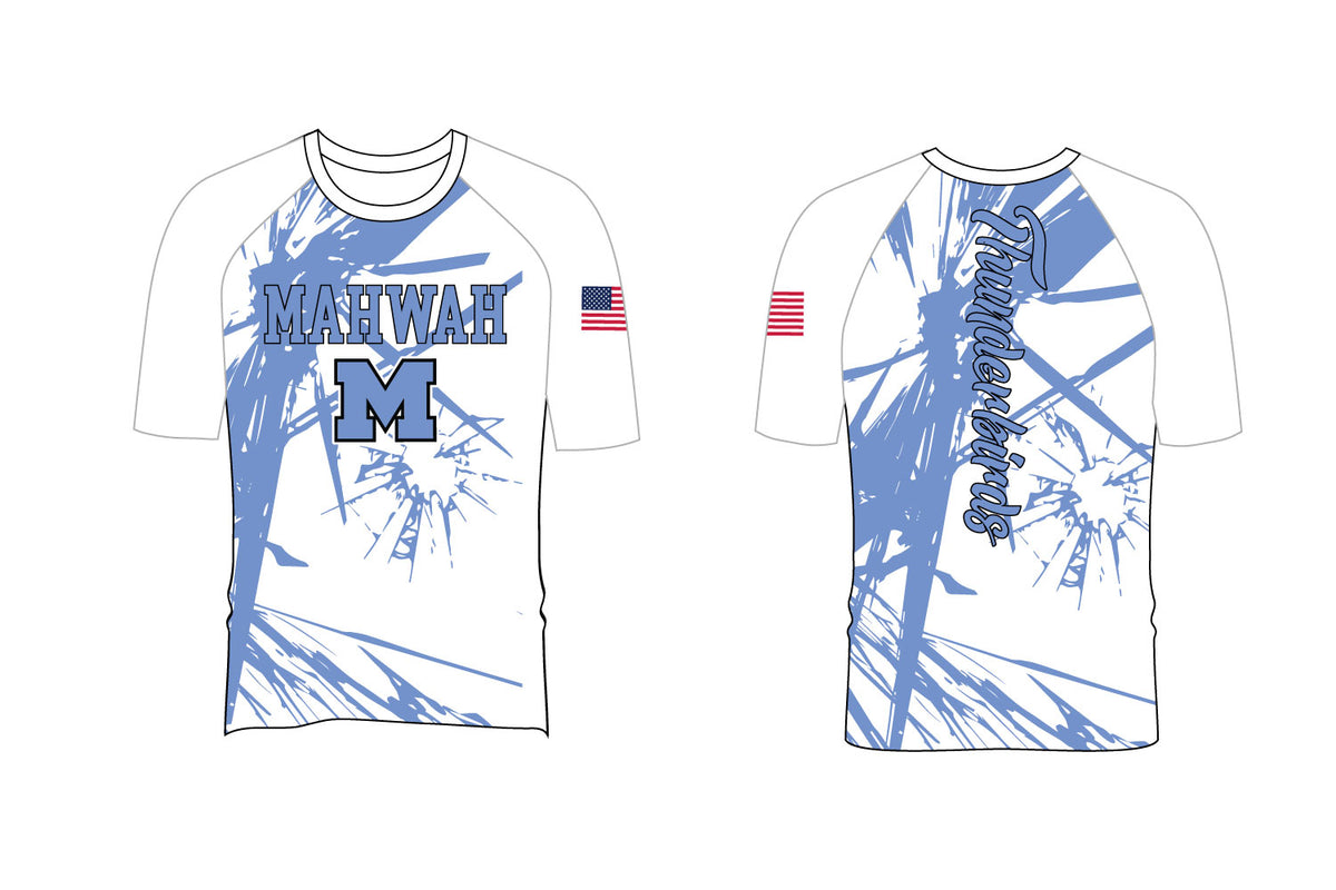 Mahwah Thunderbirds Sublimated Shirt - White