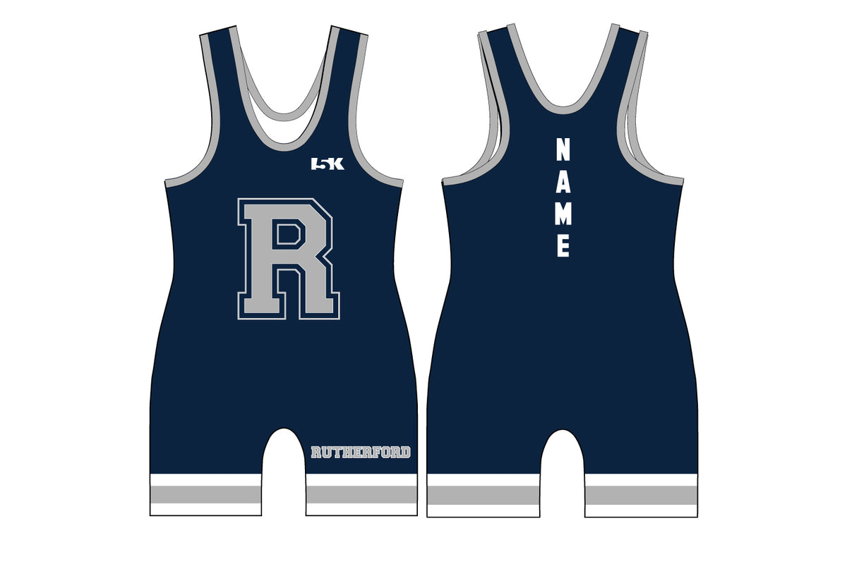 Rutherford Wrestling Sublimated Men's Singlet