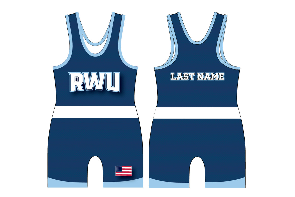 Roger Williams University Wrestling Sublimated Singlet