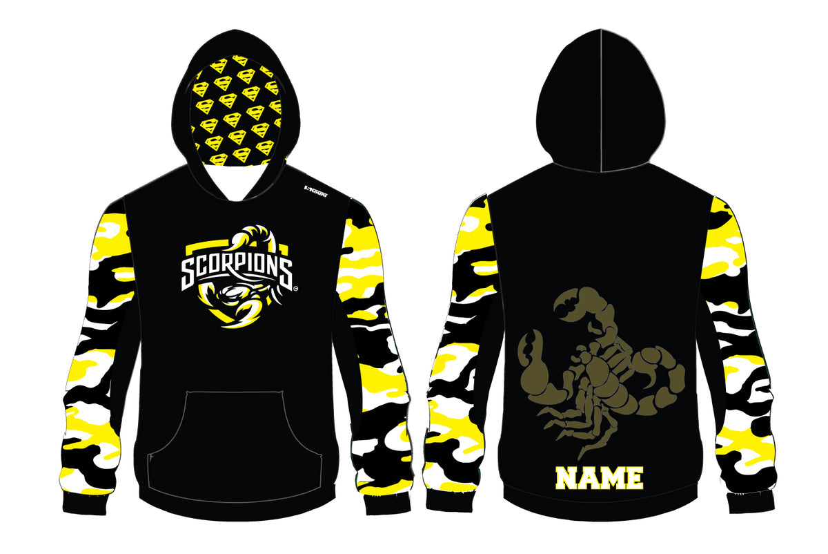 Scorpions Wrestling Sublimated Hoodie - Design 1