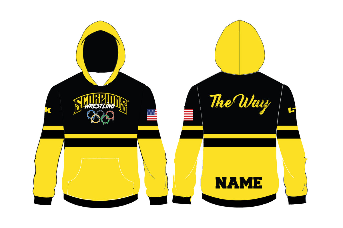 Scorpions Wrestling Sublimated Hoodie - Design 3