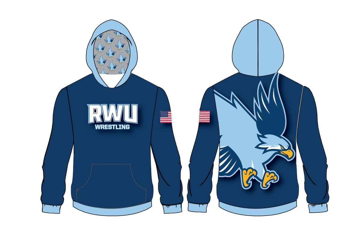 Roger Williams University Wrestling Sublimated Hoodie