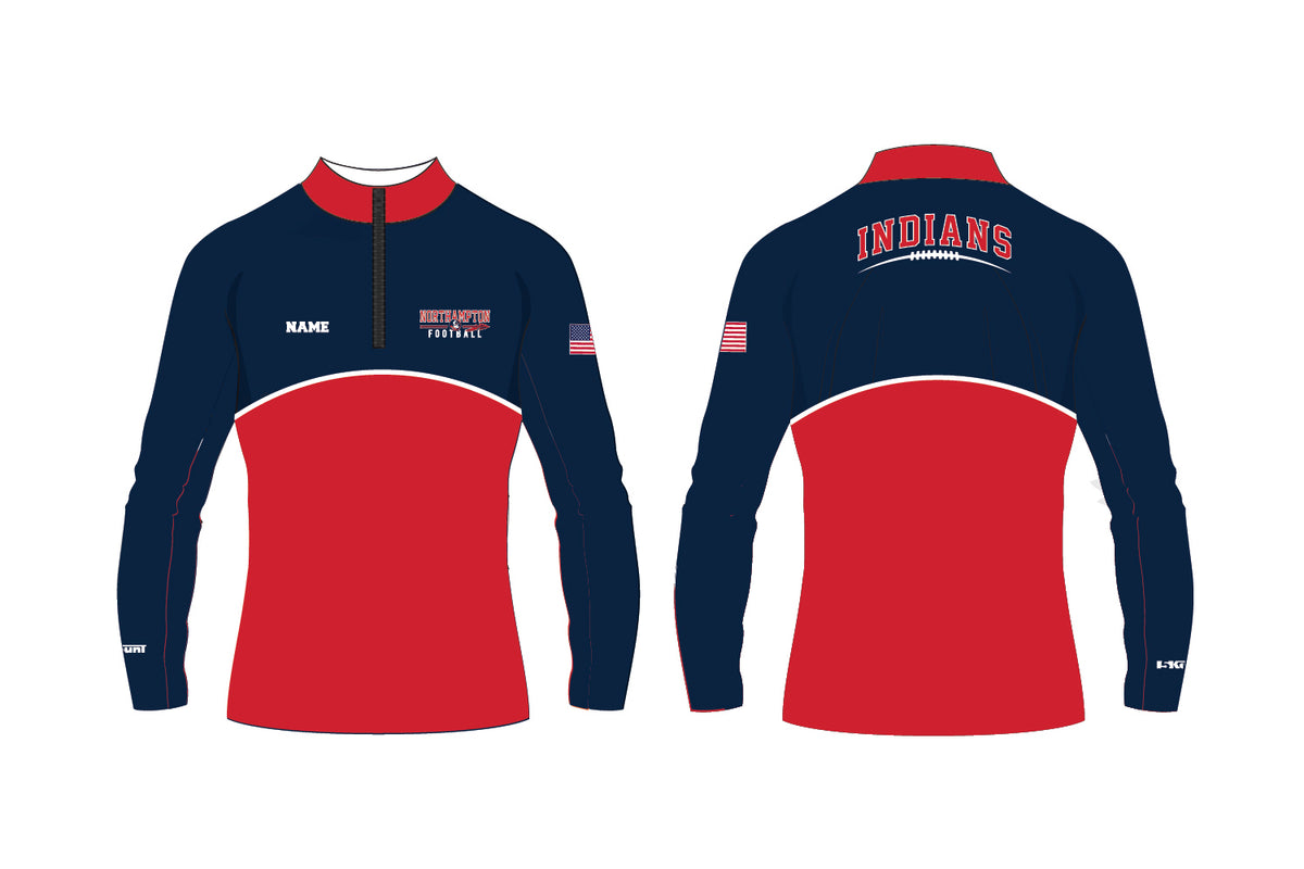 Northampton Indians Football Sublimated Quarter Zip