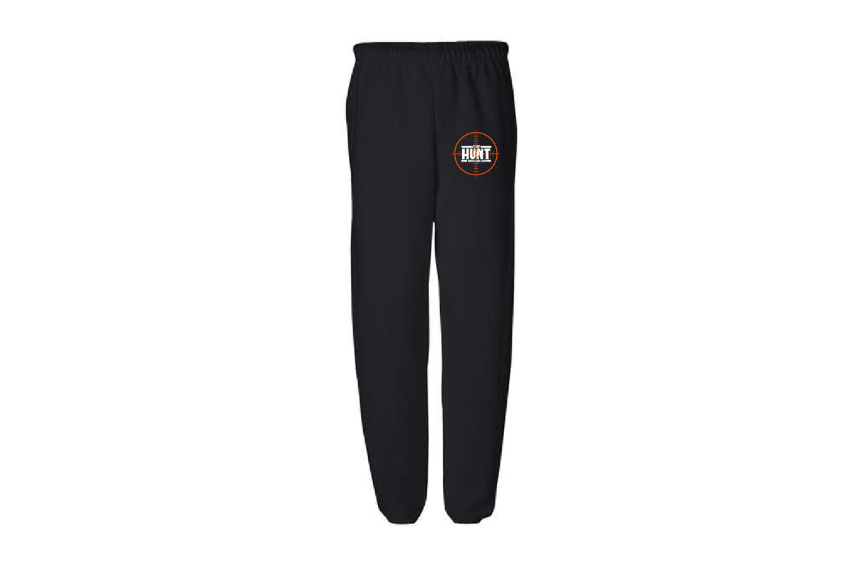 The Hunt Wrestling Cotton Sweatpants - Black