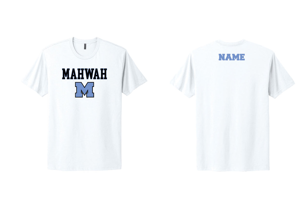 Mahwah Thunderbirds Cotton Crew Tee - White (Classic Design)