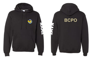 B.C.P.O B.I.T Russell Athletic Cotton Hoodie Black/Gray - 5KounT2018