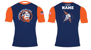 Berea-Midpark HS Wrestling Sublimated Compression Shirt - 5KounT