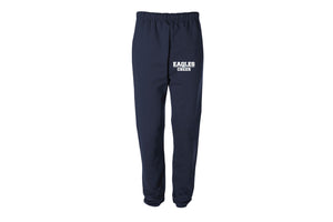 Wethersfield Eagles Cheer Cotton Sweatpants - Navy - 5KounT