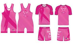 Cancer Awareness Pink Wrestling Team Combo - 5KounT2018