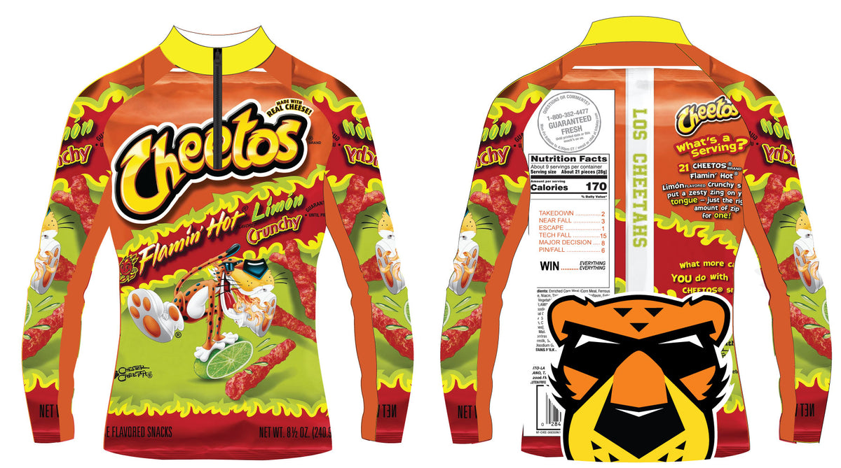 Flamin Hot Sublimated Quarter Zip - 5KounT2018