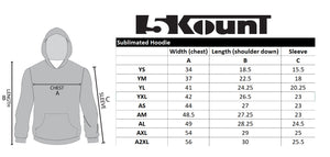 Randolph Football Bulldogs Sublimated Hoodie - 5KounT2018