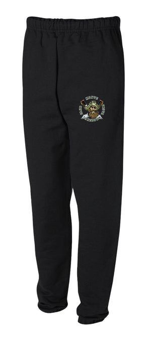 Monte Vista Takedown Club Wrestling Cotton Sweatpants - Black - 5KounT2018