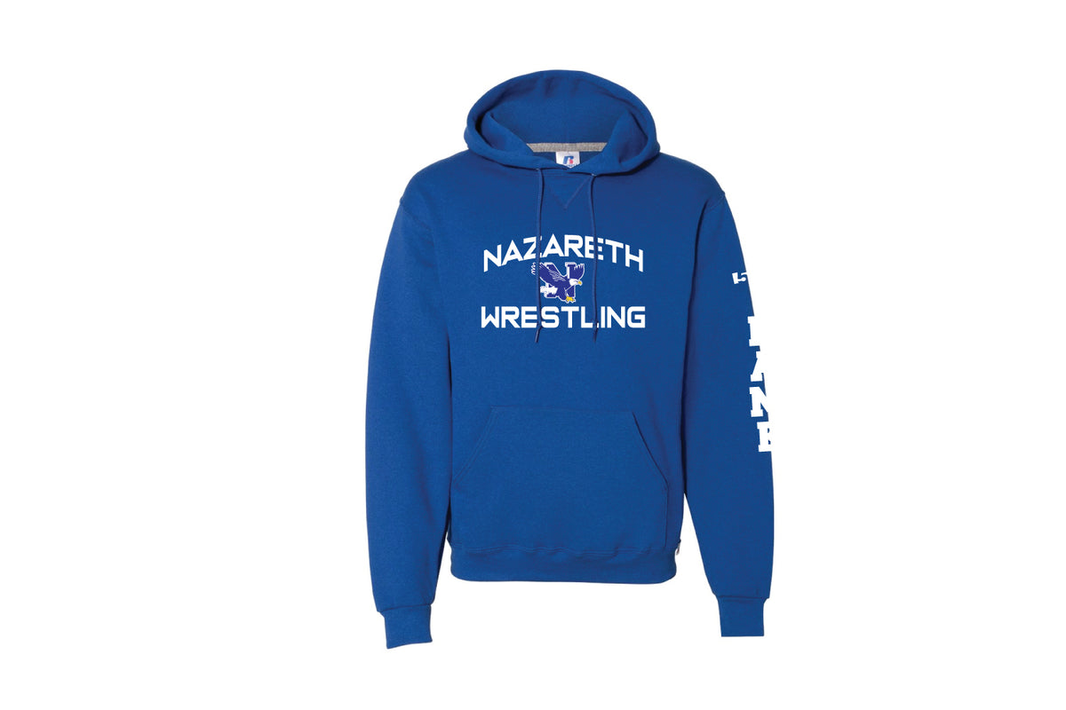 Nazareth Wrestling Cotton Hoodie - Royal