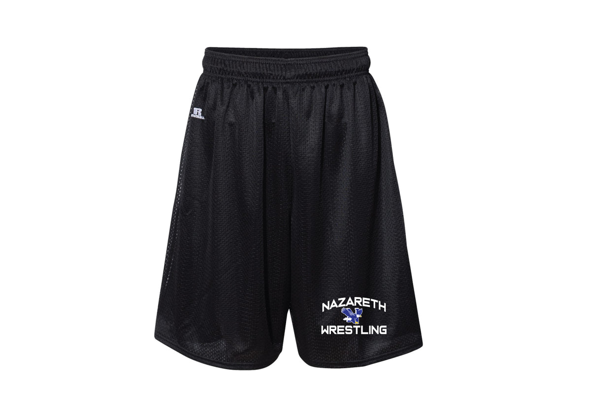 Nazareth Wrestling Athletic Shorts - Black