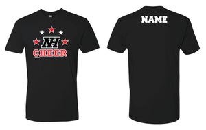 Highlands Cheer Cotton Crew Tee Design 1 - Black - 5KounT2018