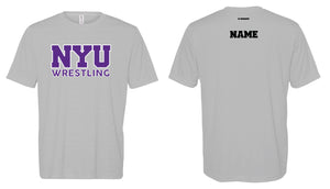 NYU Dryfit Performance Tee Black/Gray - 5KounT2018