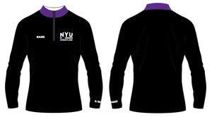 NYU Wrestling Sublimated Quarter Zip Collegiate/Violet Gang - 5KounT