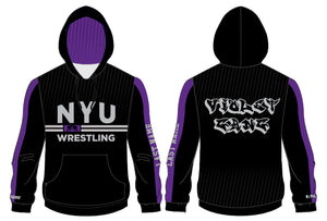 NYU Wrestling Sublimated Hoodie Collegiate/Violet Gang - 5KounT