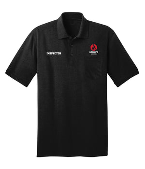 Nexcore Services Knit Pocket Polo - Black - 5KounT2018
