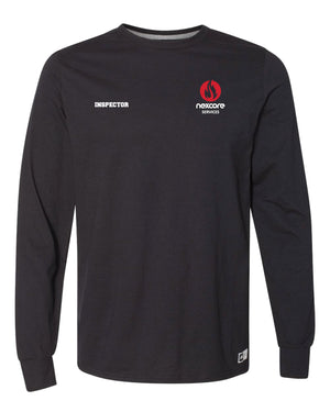 Nexcore Services Russell Athletic Performance Long Sleeve Tee - Black - 5KounT2018