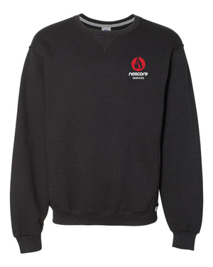 Nexcore Services Russell Athletic Cotton Crewneck Sweatshirt - Black - 5KounT2018