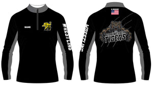 Northwestern Tigers Wrestling Sublimated Quarter Zip - 5KounT2018